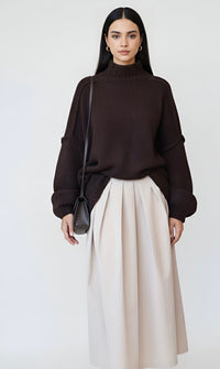 Leya sweater - Brown