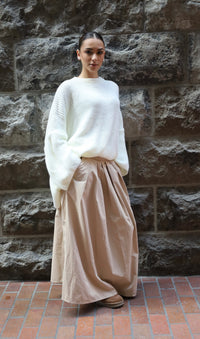 Pleated skirt