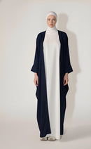 Navy - Silk Medina kimono