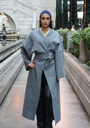 Gray-Wool coat