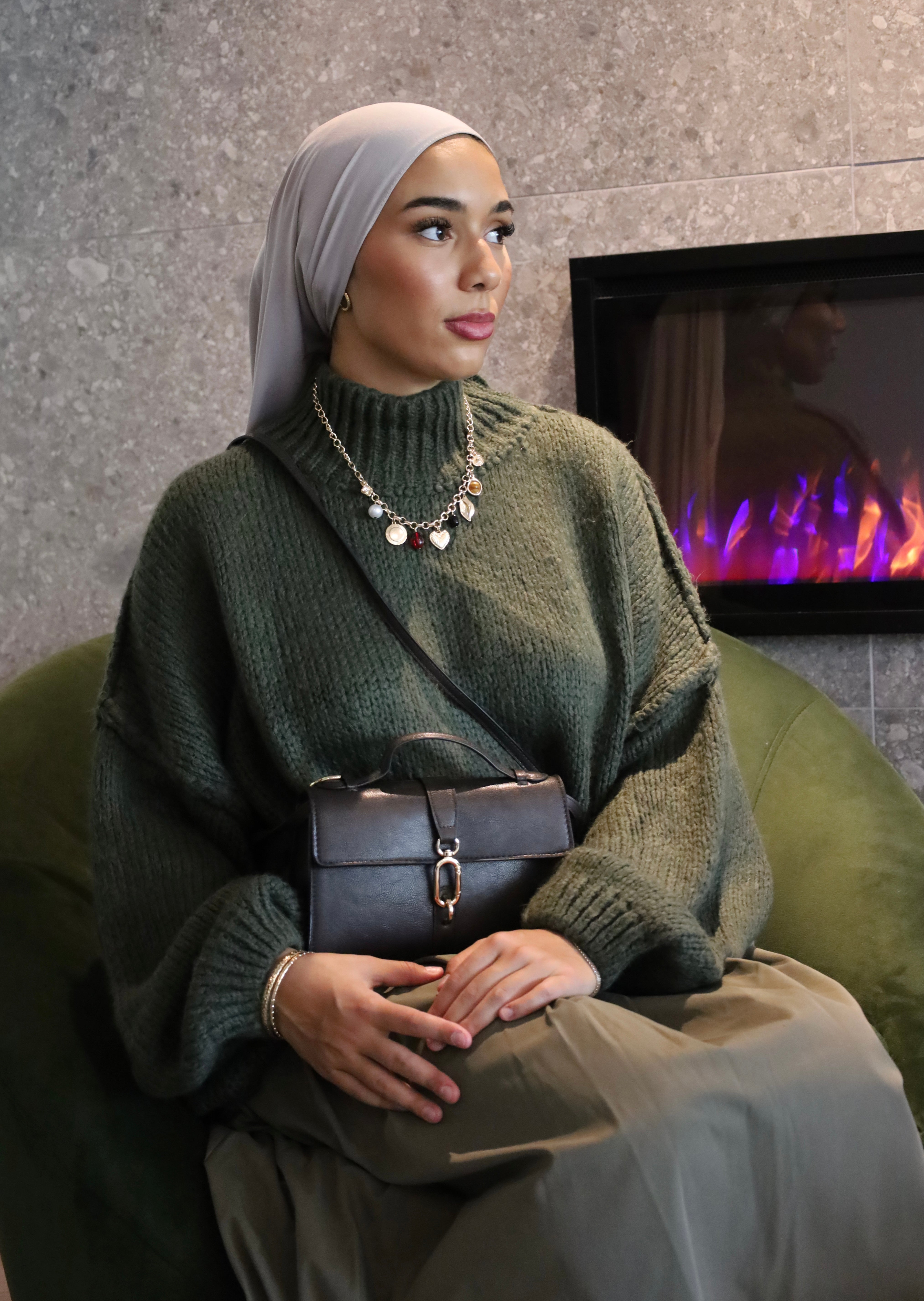 Leya sweater - kaki