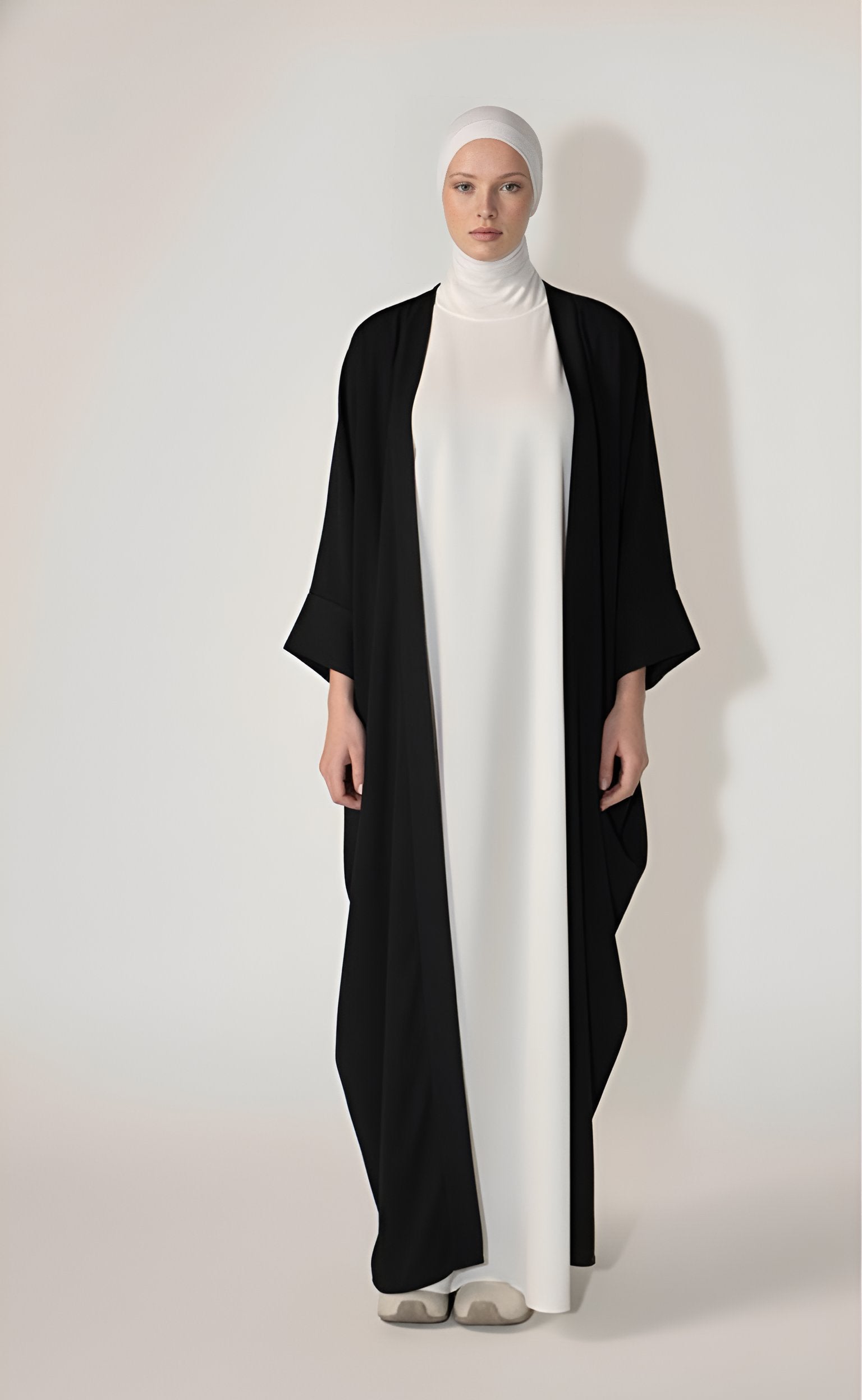 Black - Silk Medina kimono