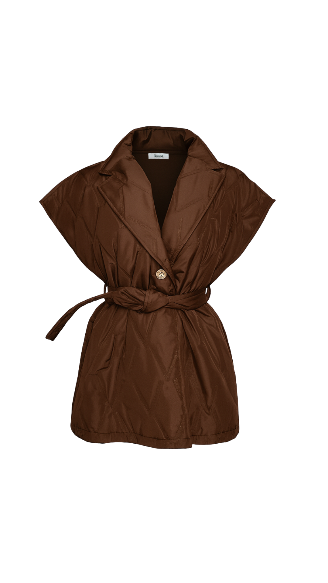 Chocolate Quilted Gilet – Limited Edition