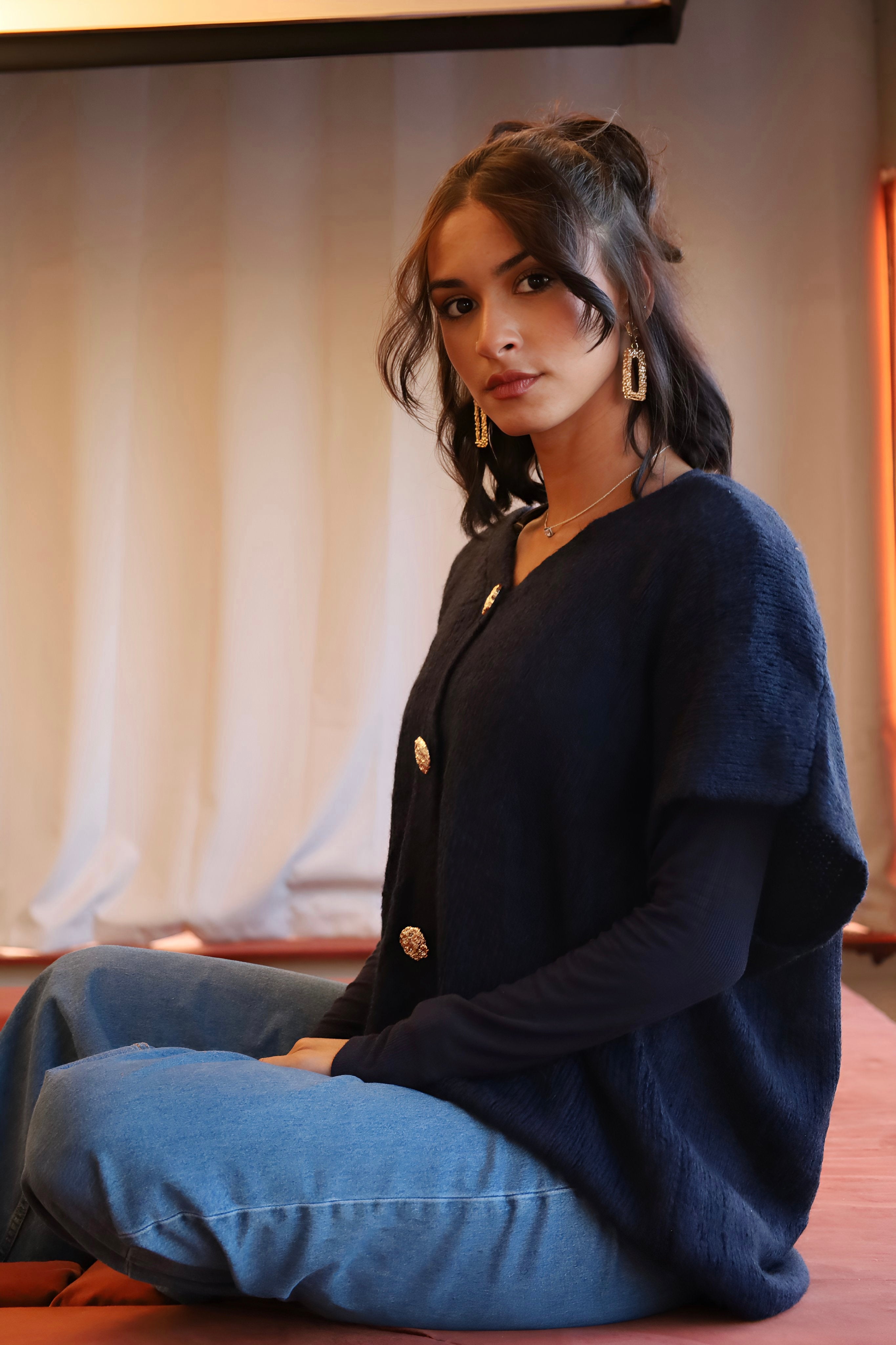 Navy - Cardigan