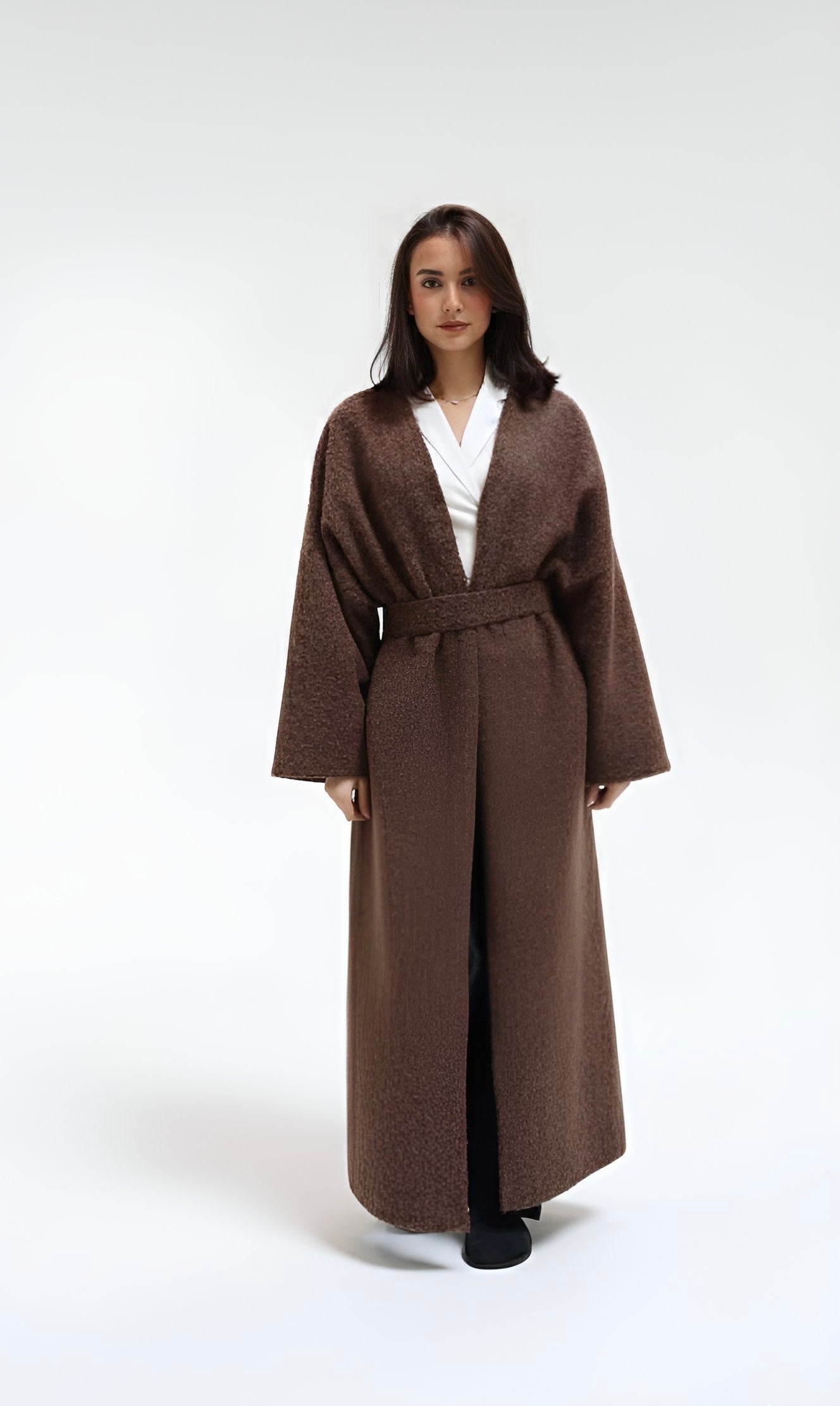 Brown - Wool coat