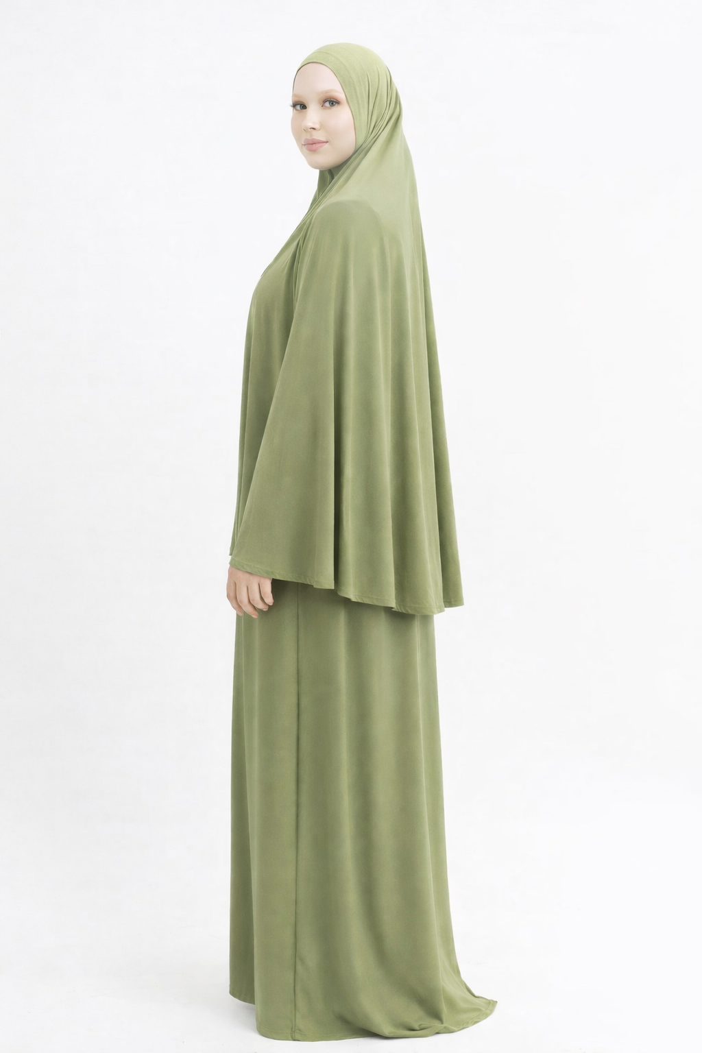 Matcha - Jersey premium Khimar set