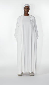 White -  Silk Medina kimono