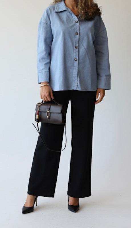 Oversize shirt jeans