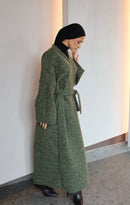 Kaki-Wool coat