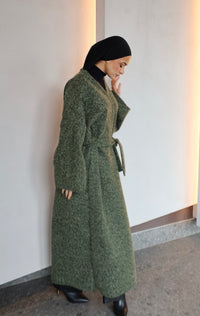 Kaki-Wool coat