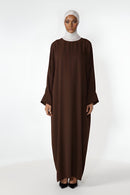Brown - Lina abaya Tall