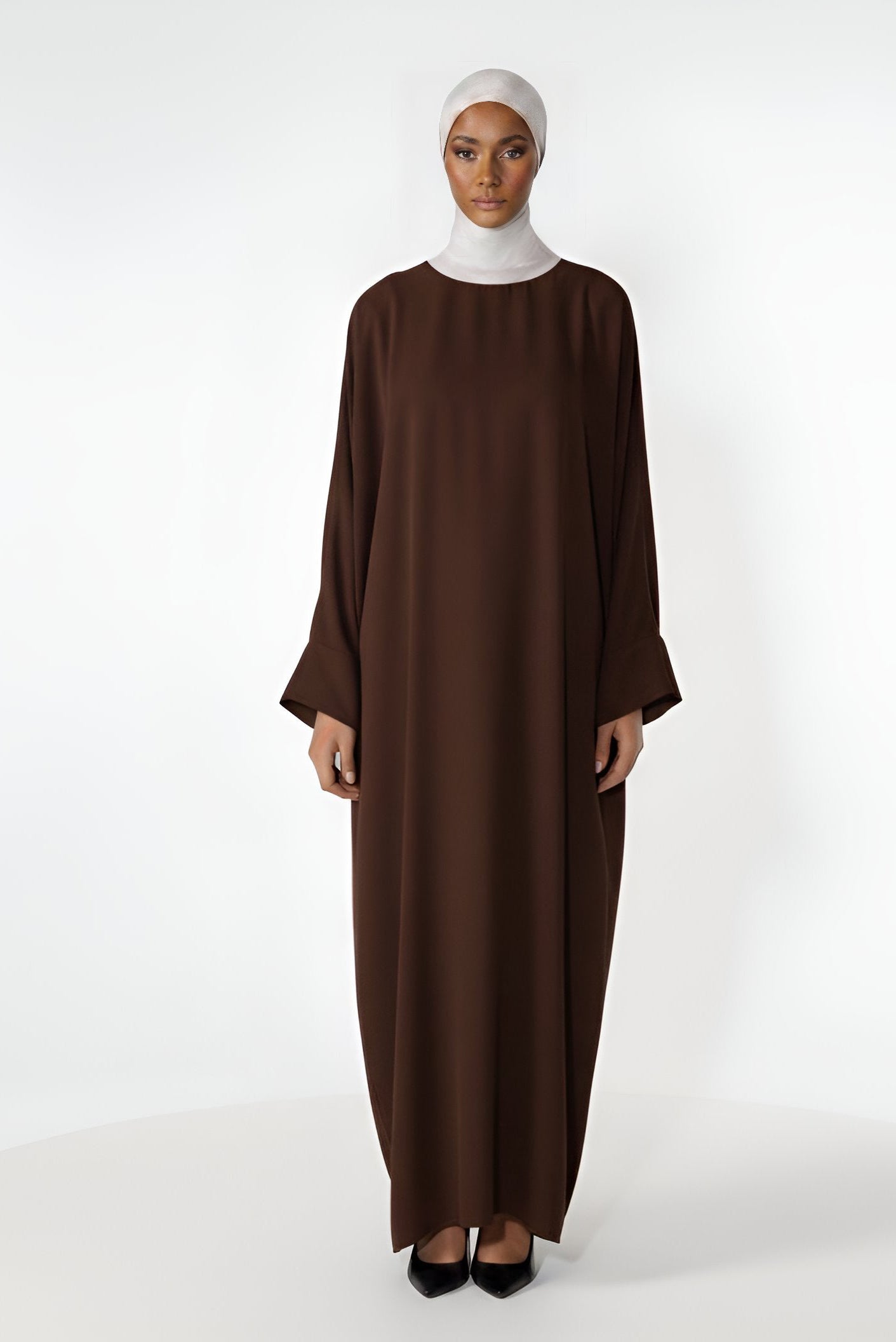 Brown - Lina abaya Tall