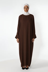 Brown - Lina abaya Tall