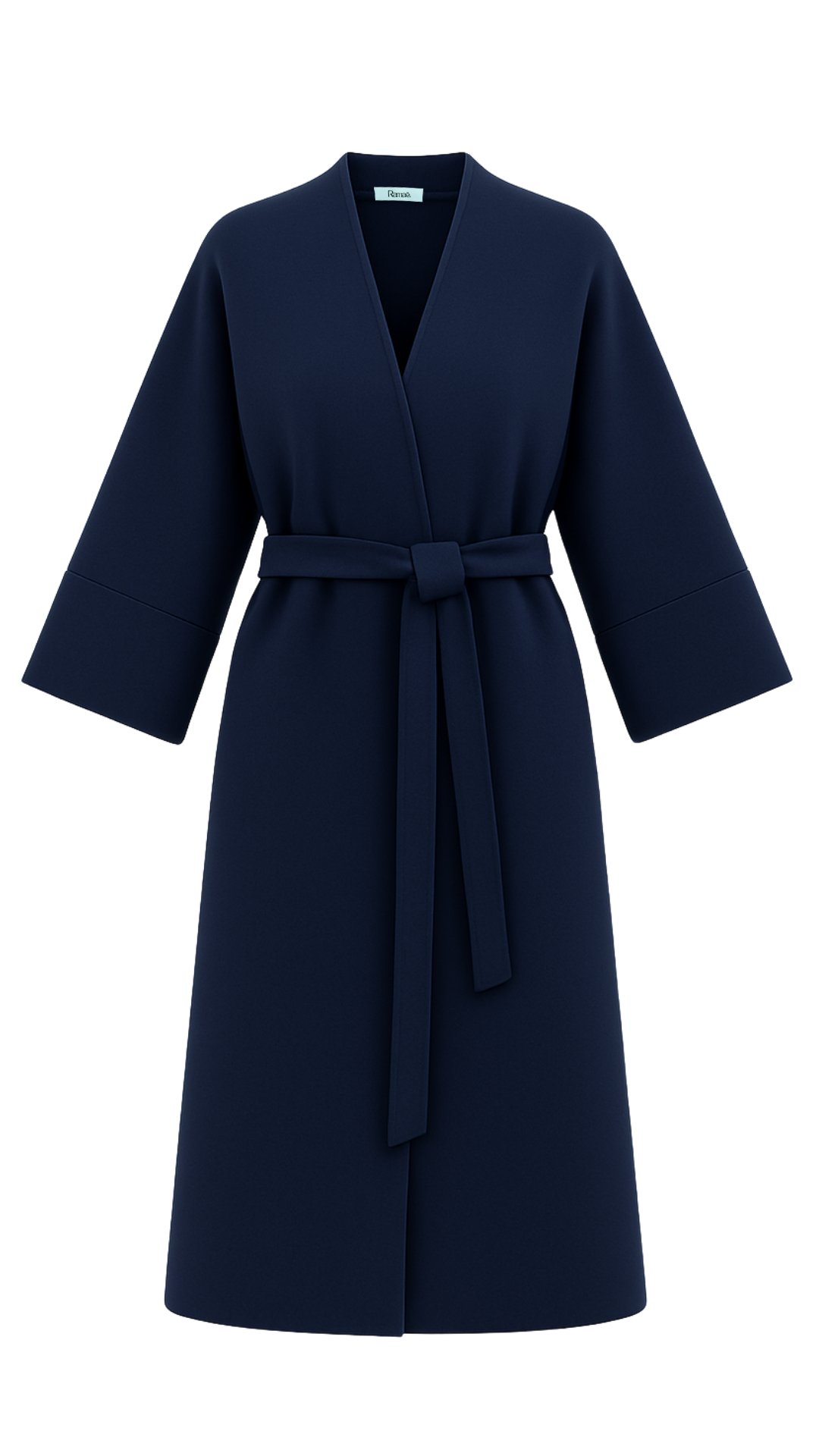 Navy - Amira caban coat