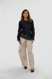 Asymmetric pants