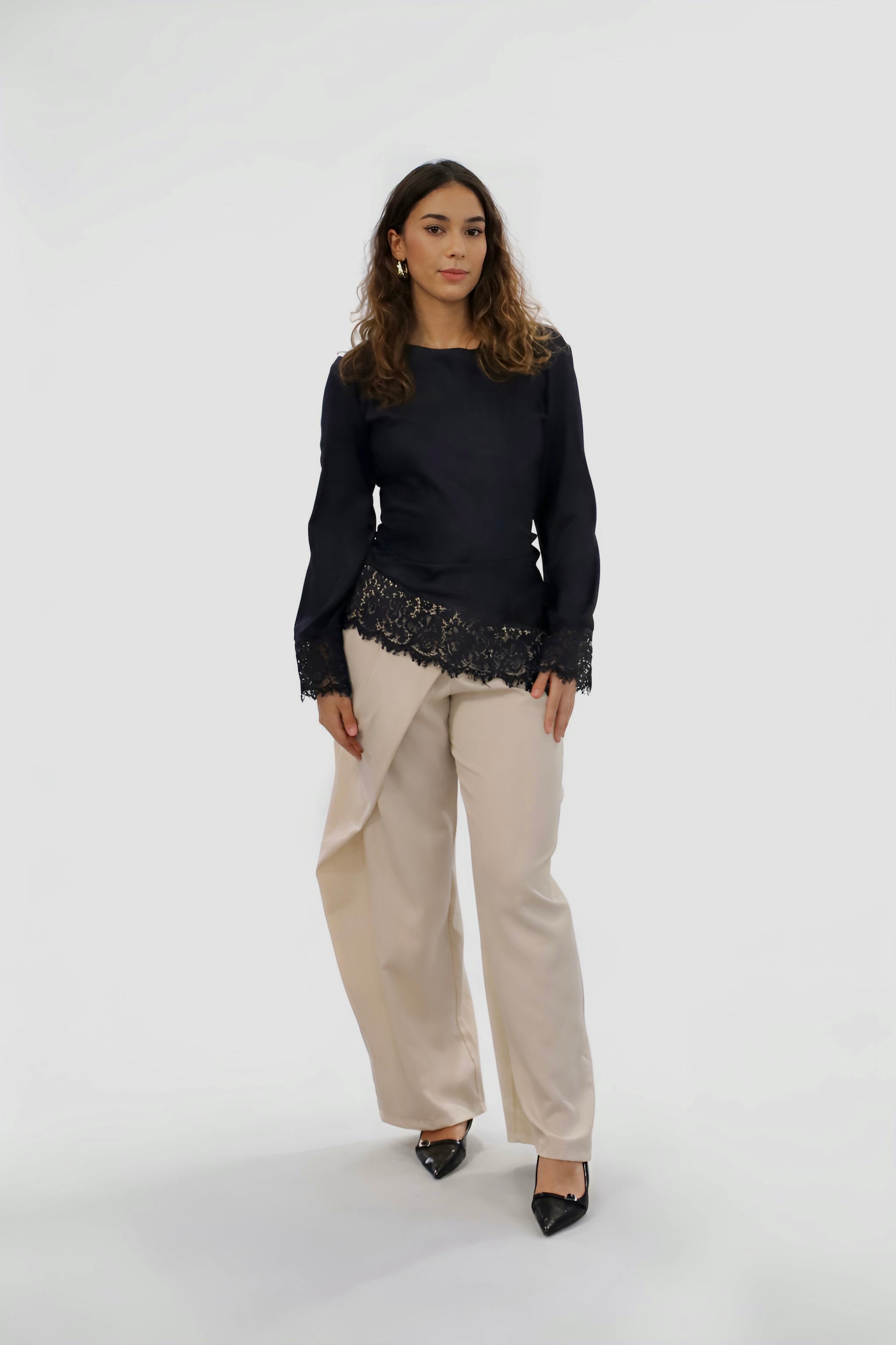 Asymmetric pants