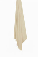 Liquid jersey scarf - baby butter
