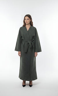 Kaki-Wool coat