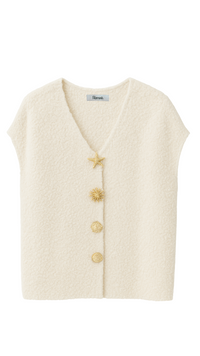 Knitted top-White