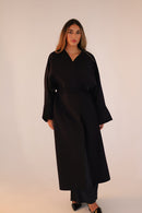 Navy - Amira caban coat